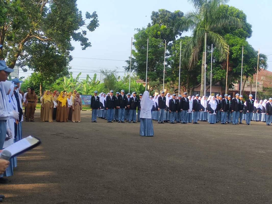 Pemilihan Calon Ketua dan Wakil Ketua OSIS dan MPK di SMAN CMBBS